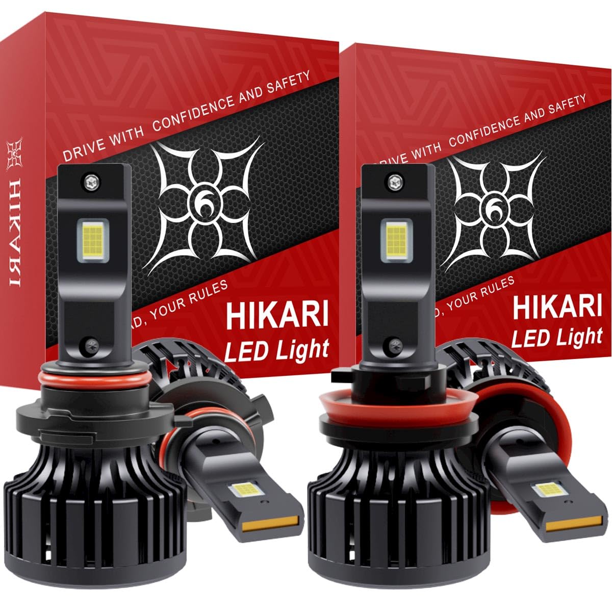 Amazon.com: Hikari 2026 80000LM H11/H8/H9 9005/HB3 LED Combo Kit
